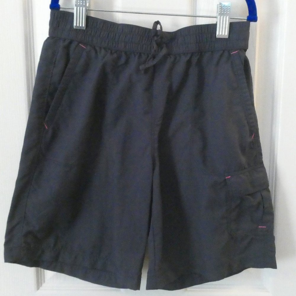 Columbia Slate Blue/Gray Girls Cargo Camp Short Sz 10/12